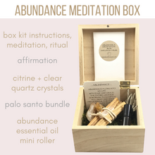 Abundance Meditation Box